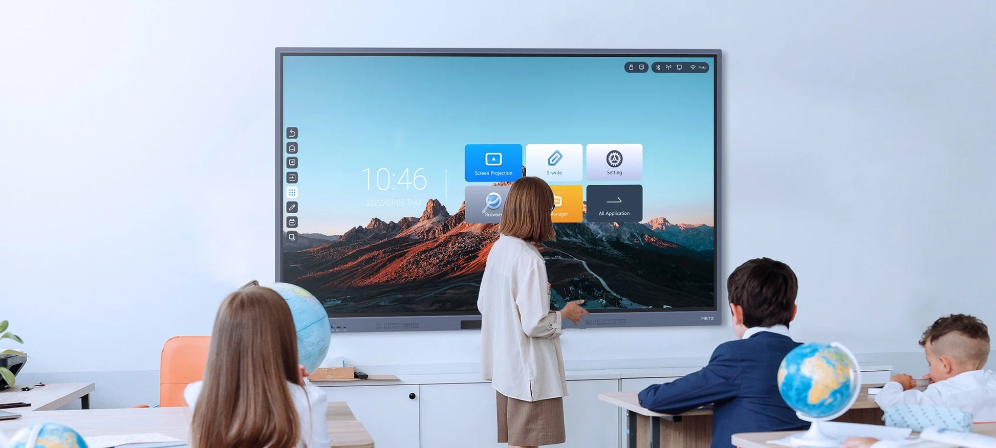 Pantalla Serie K De 86 Pulgadas: 4K UHD, Táctil De 20 Puntos, Displayport, HDMI: La Mejor Solución De Pantalla Interactiva